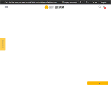 Tablet Screenshot of beerofbelgium.com